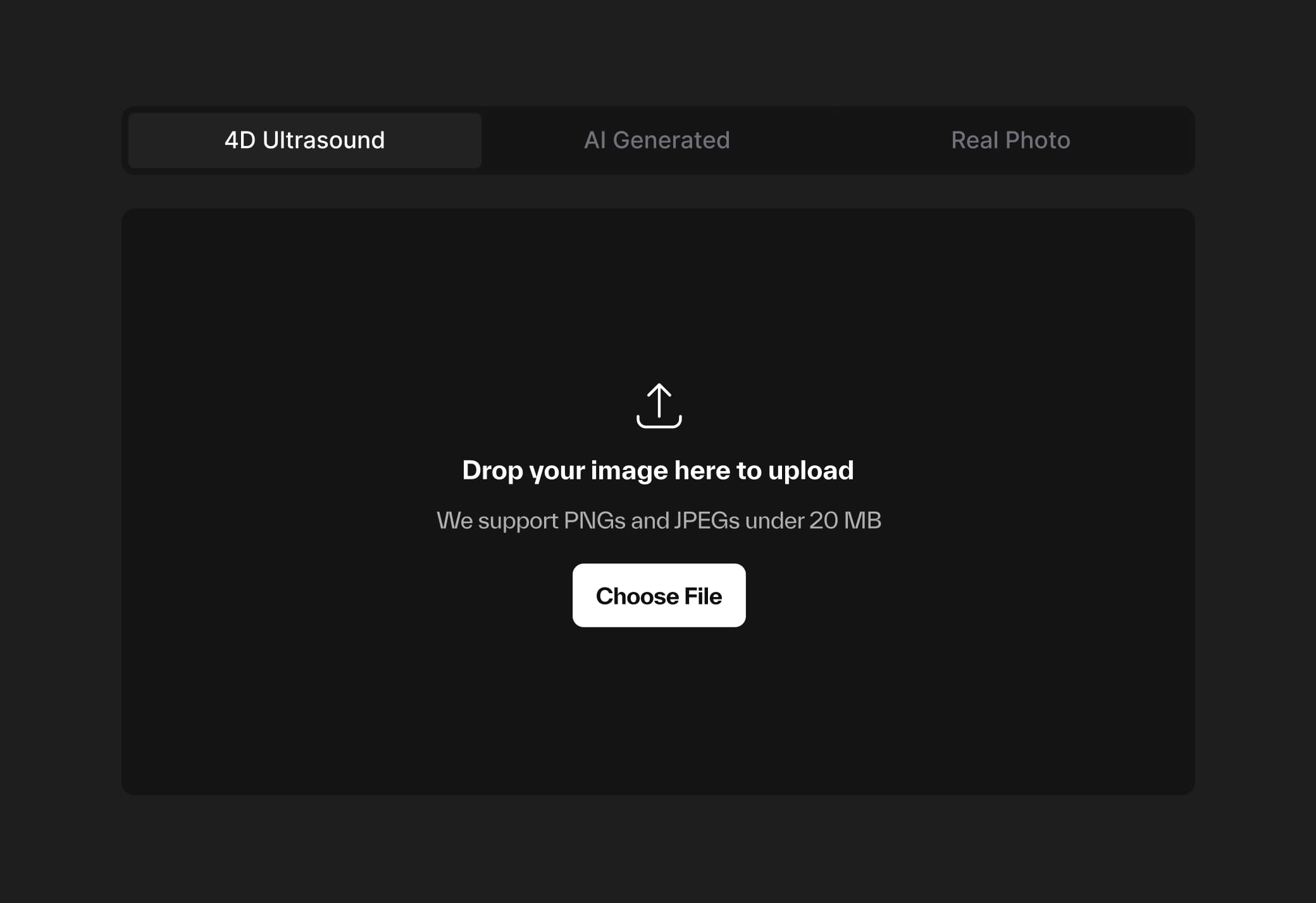 Upload Your 4D Ultrasound